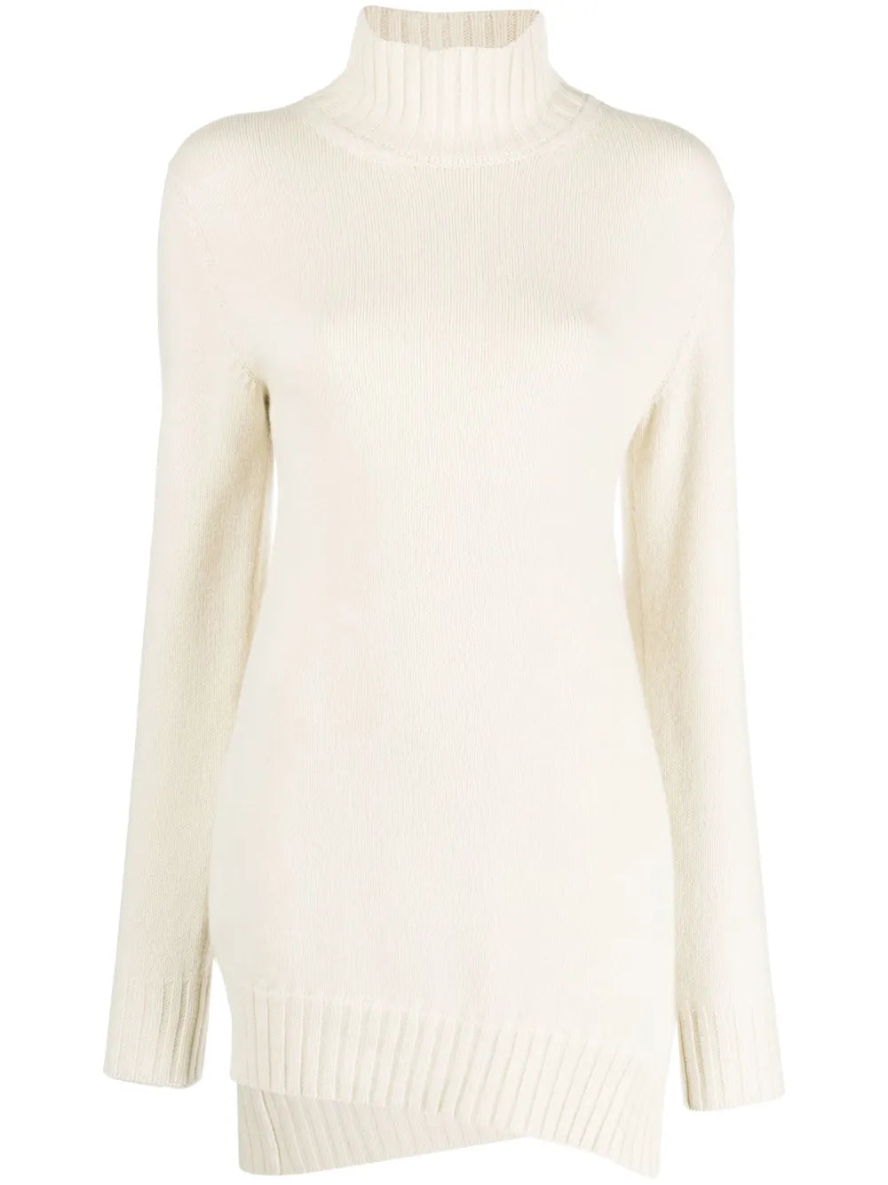 Asymmetric-Hem Jumper