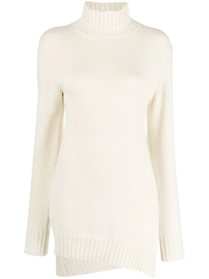 Asymmetric-Hem Jumper