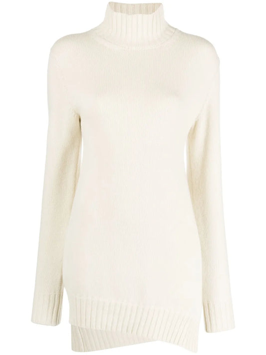 Asymmetric-Hem Jumper