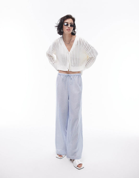 Knitted Open Stitch Cardigan