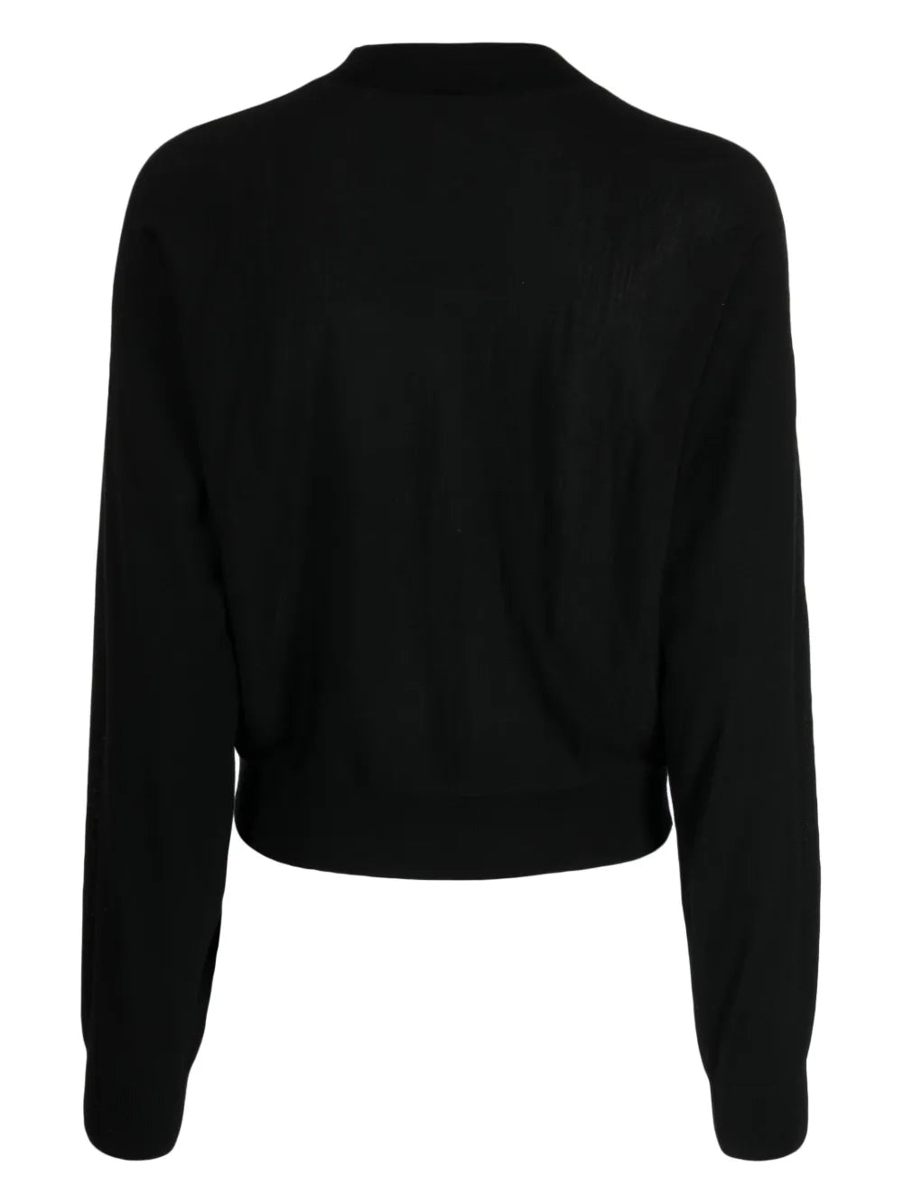 Mock-Neck Knitted Jumper