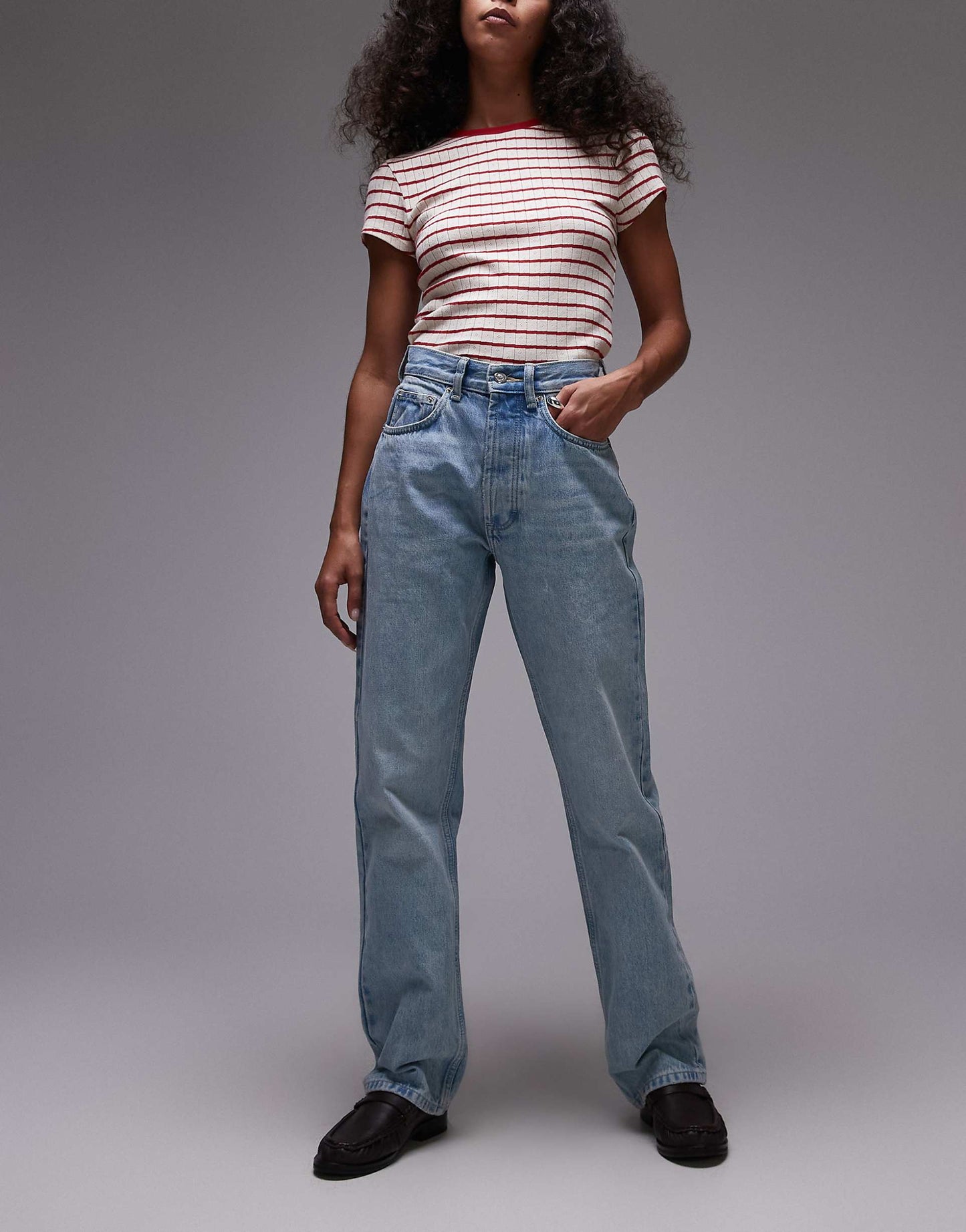 Kort High Rise Straight Jean