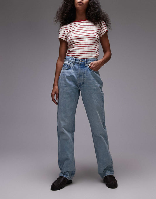 Kort High Rise Straight Jean