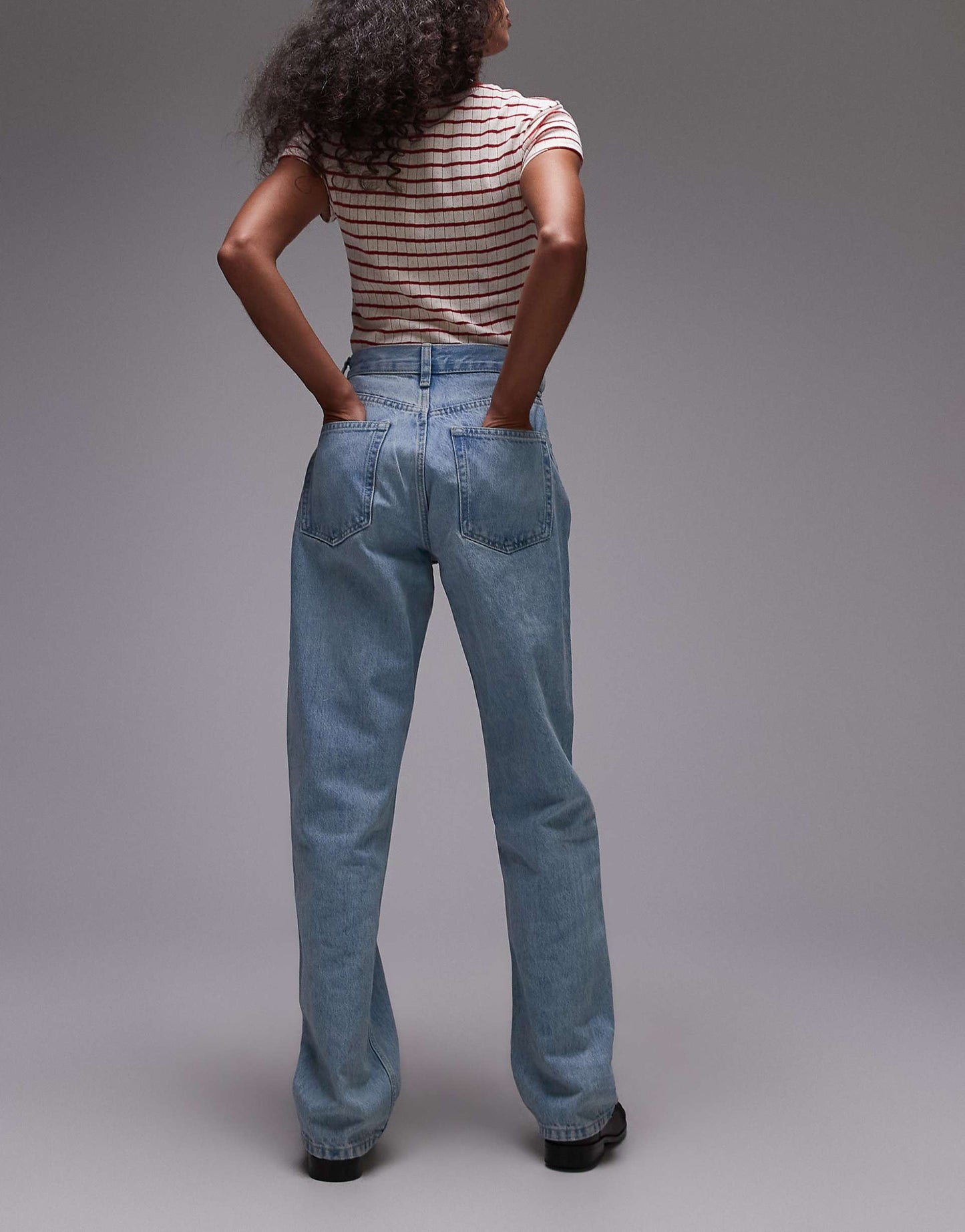 Kort High Rise Straight Jean