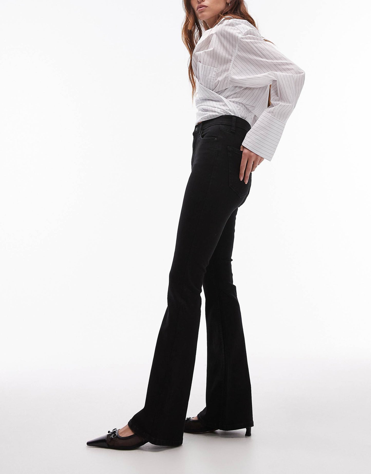 Jamie Flare High Rise Jean