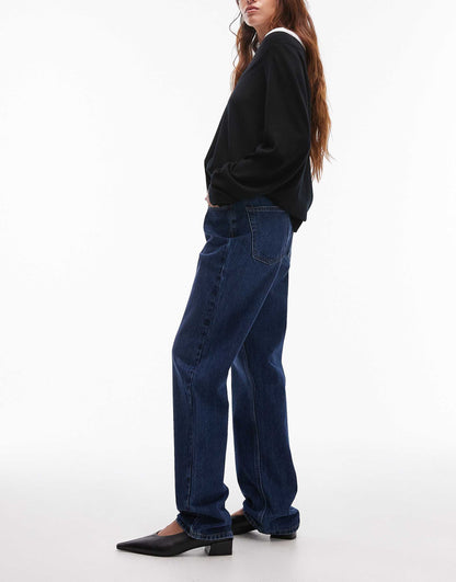 Kort High Rise Straight Jean
