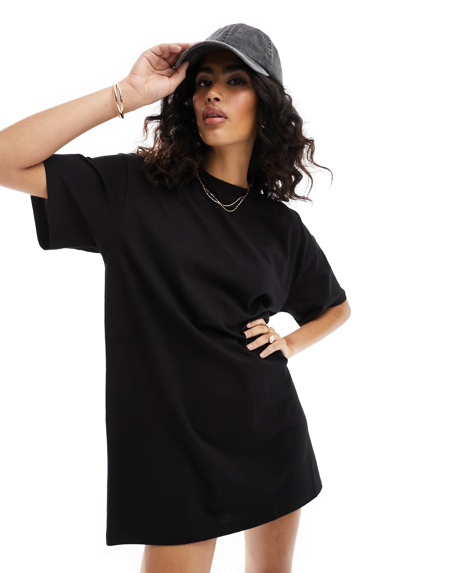 Oversized Mini T-Shirt Dress