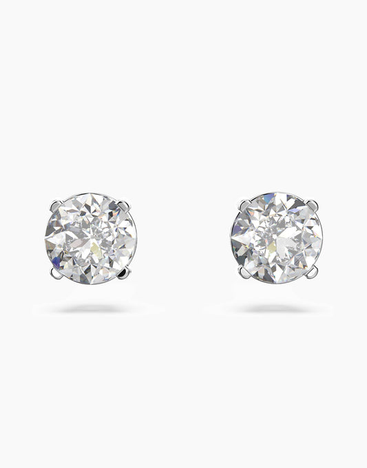 Stilla Attract Round Cut Stud Earrings