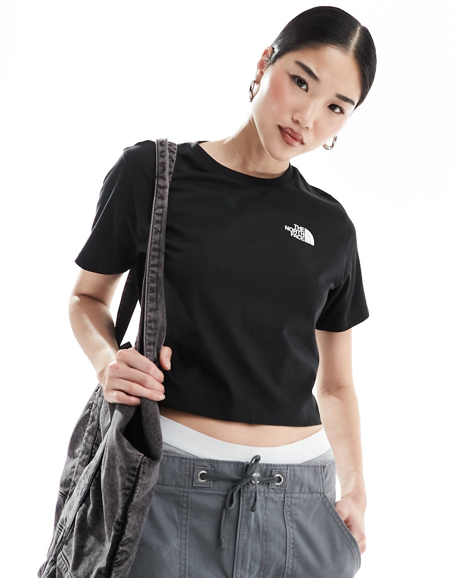 Simple Dome Cropped Logo T-Shirt