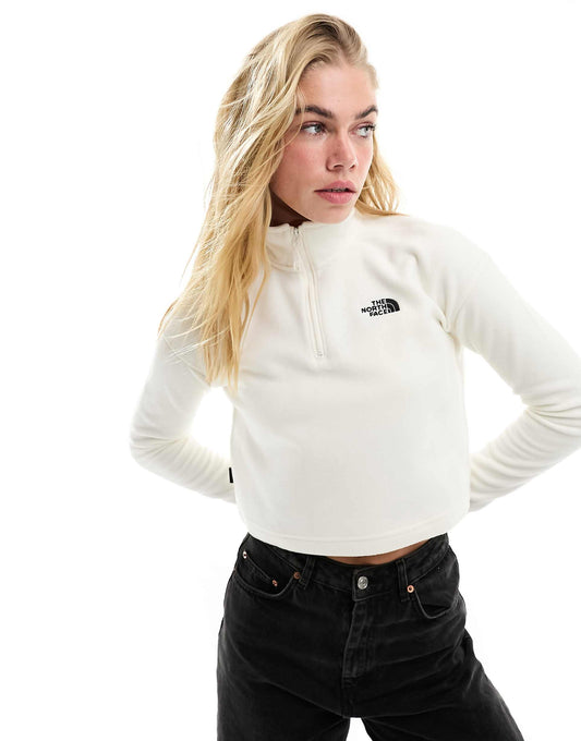 Glacier 1/4 Zip Logo Fleece