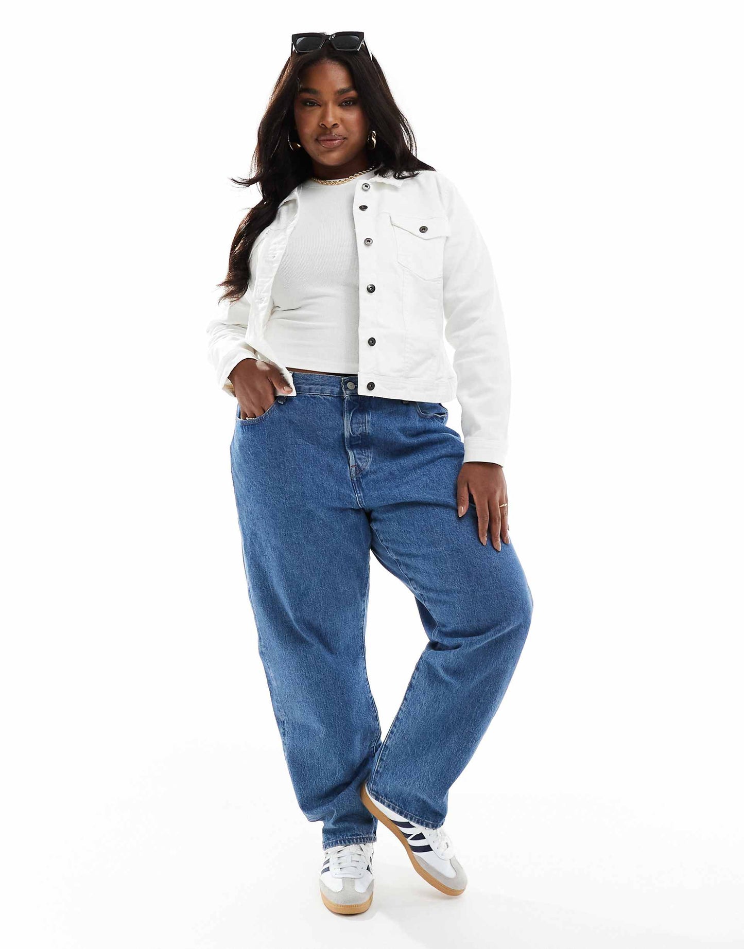 Curve Denim Jacket