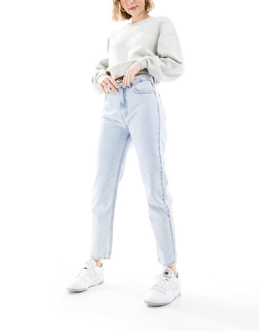 High Waisted Mom Jean