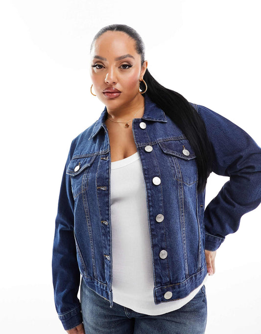 Cropped Denim Jacket