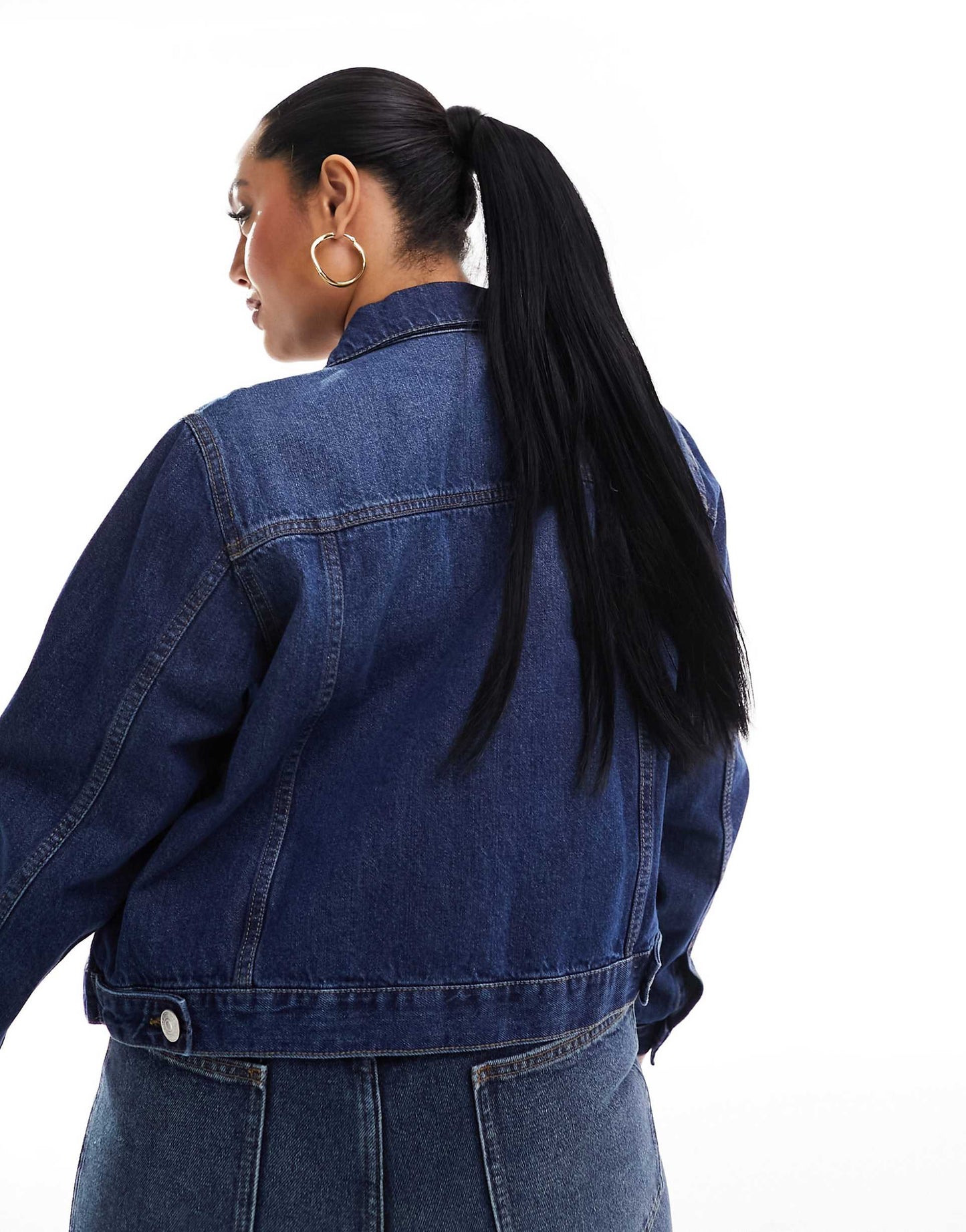 Cropped Denim Jacket