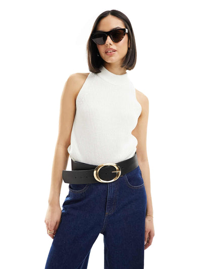 Knitted Halterneck Vest