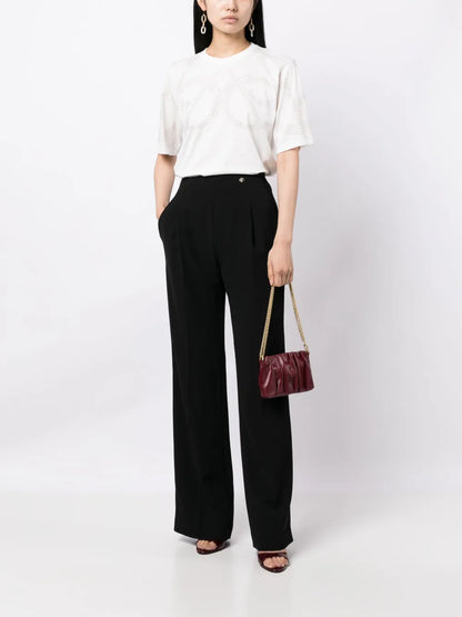 Stud-Embellished Cotton T-Shirt