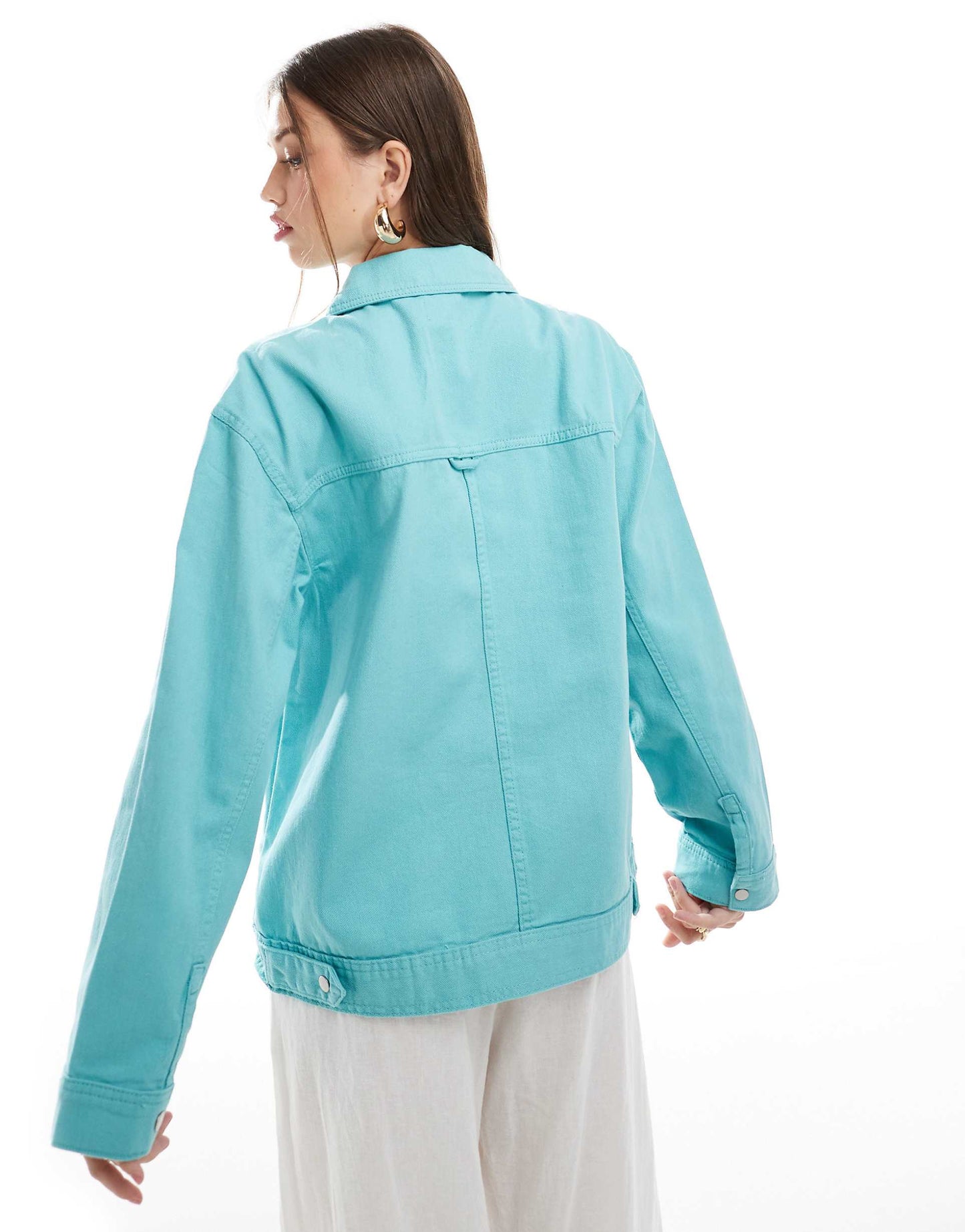 Twill Harrington Shacket