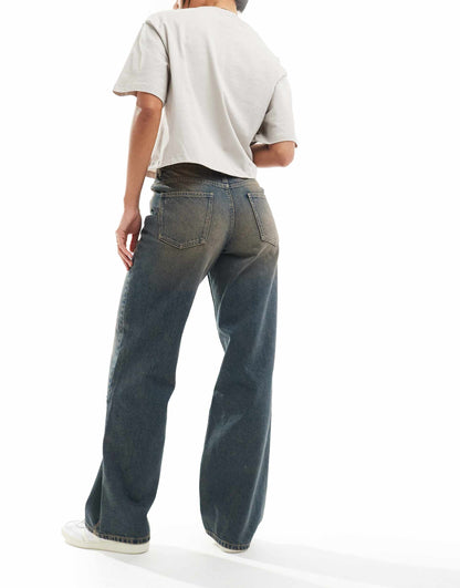 00'S Baggy Wide Jean