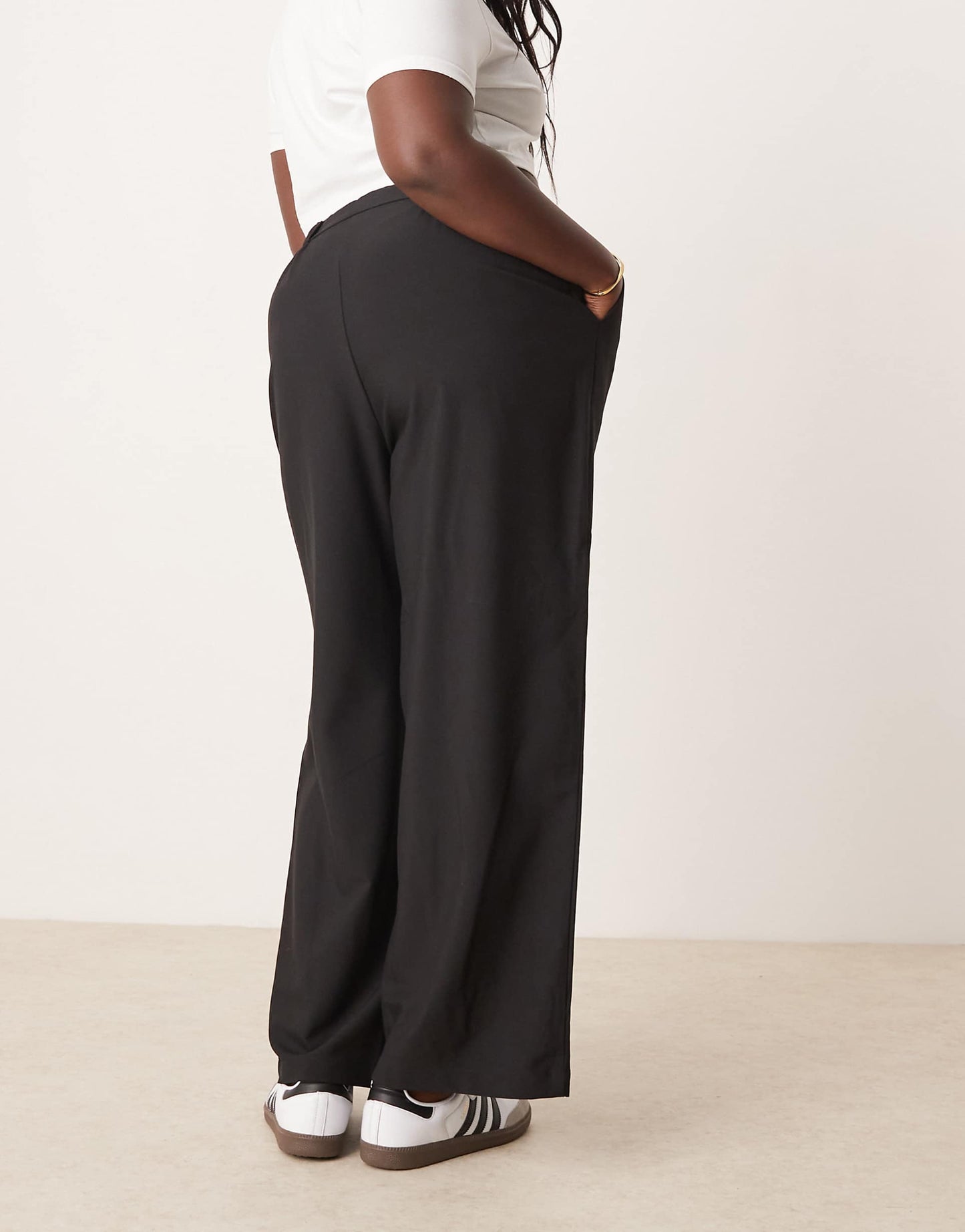 Curve Tailored Relaxed Straight Leg Trousers