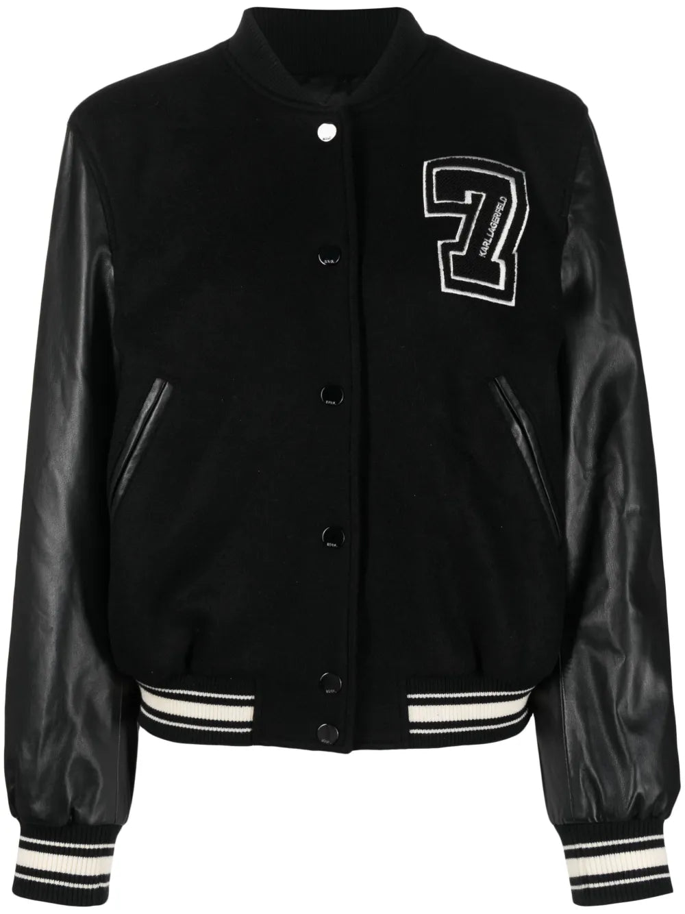 Logo-Patch Varsity Jacket