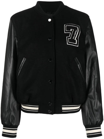 Logo-Patch Varsity Jacket