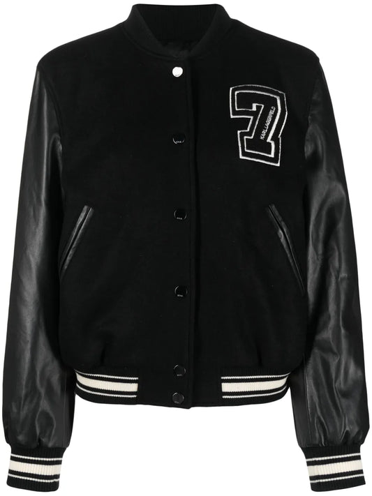 Logo-Patch Varsity Jacket