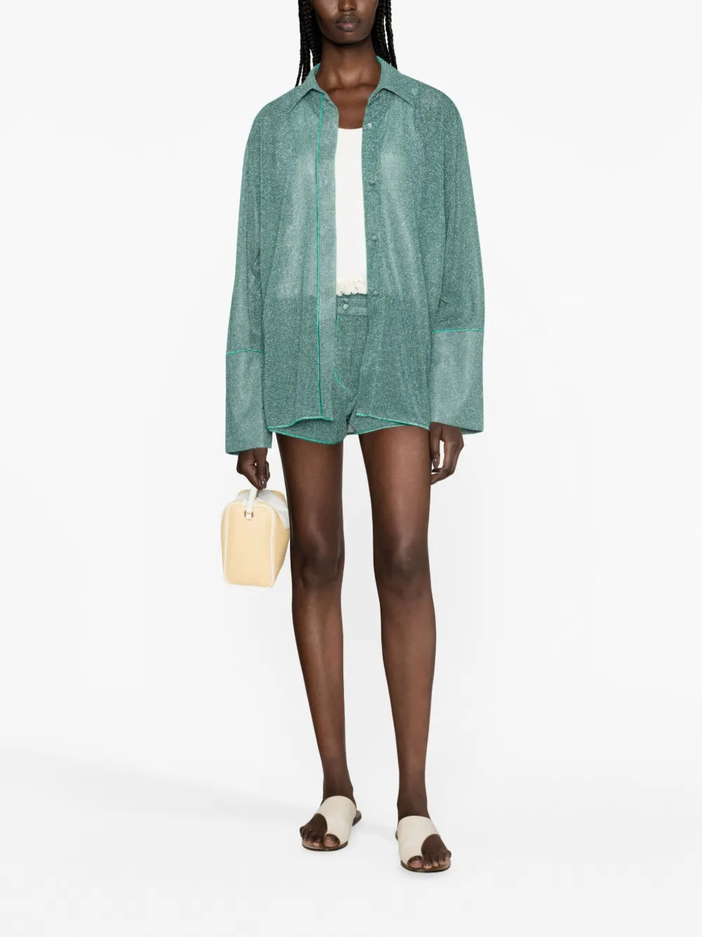 Lumiere Lurex Shorts