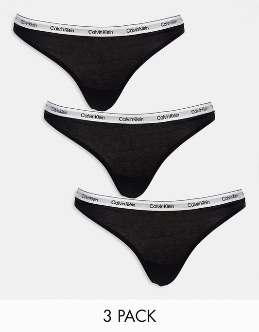 Modern Logo 3 Pack Thong