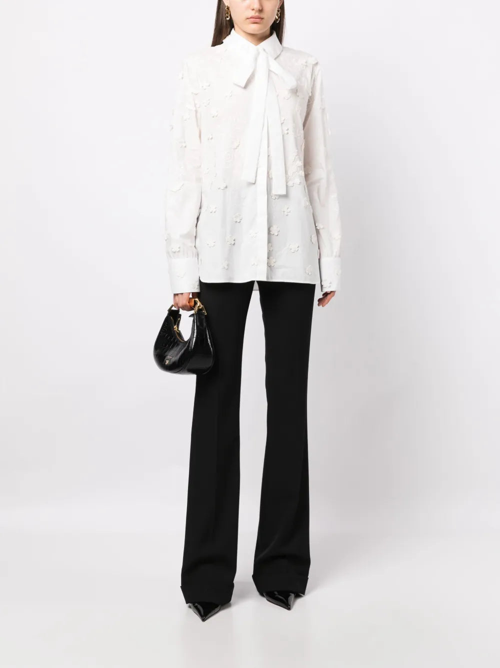 Embroidered Cotton Shirt