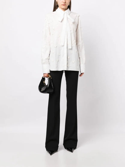 Embroidered Cotton Shirt