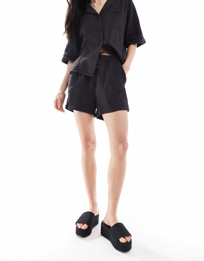 Cheesecloth Shorts Co-Ord