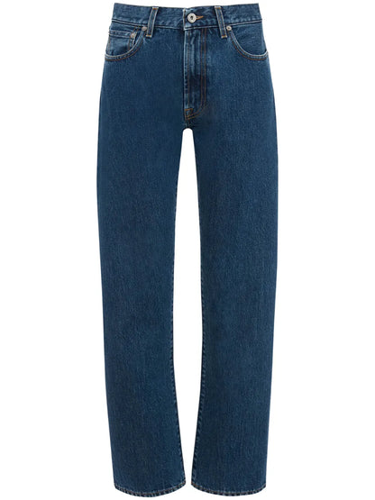 High-Rise Straight-Leg Jeans