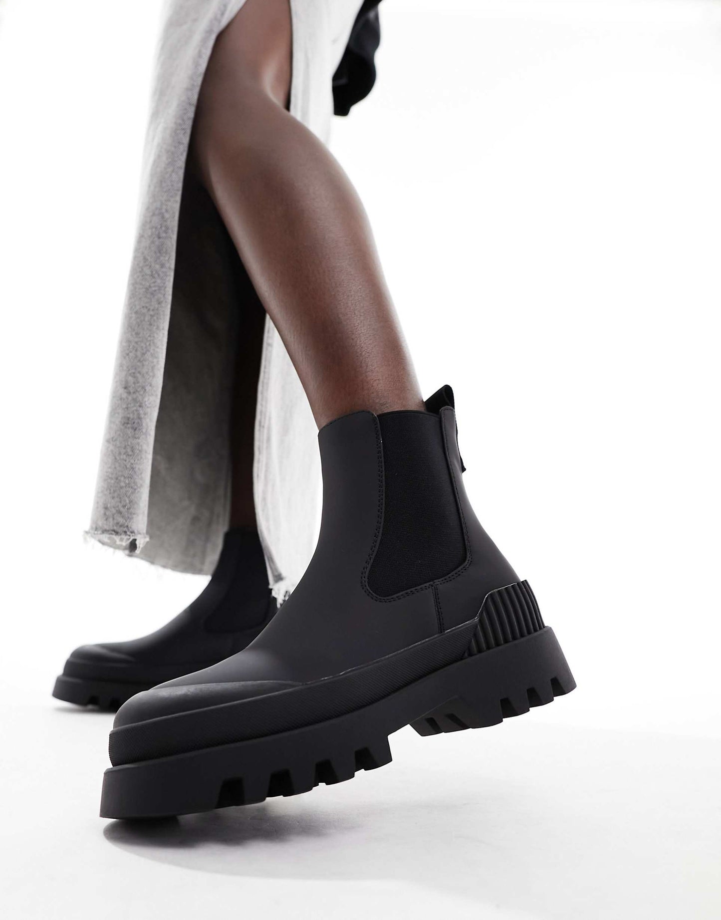 Water Resistant Chunky Platform Boot