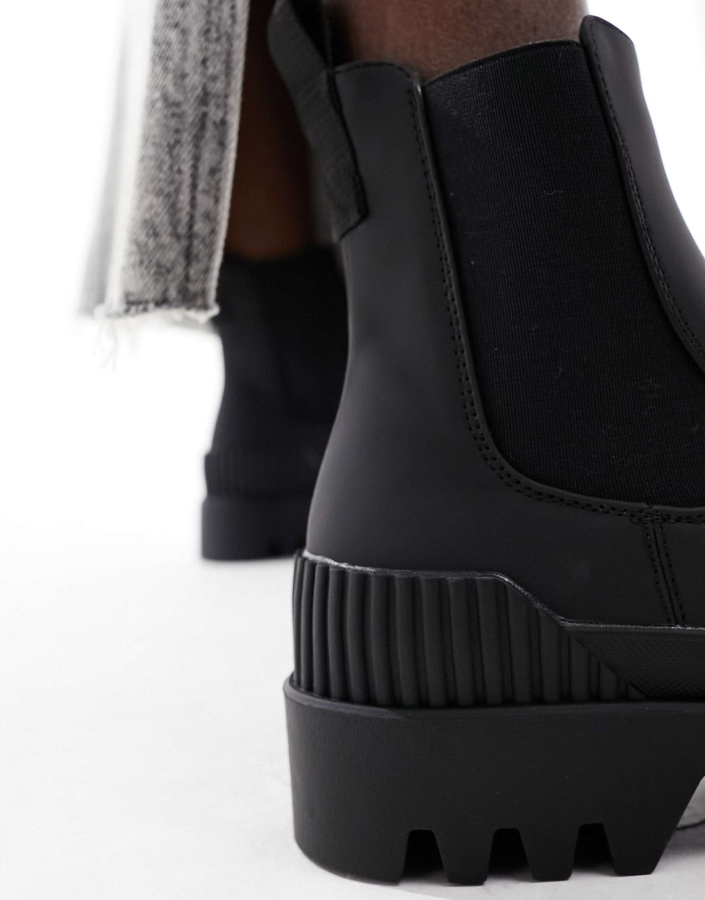 Water Resistant Chunky Platform Boot