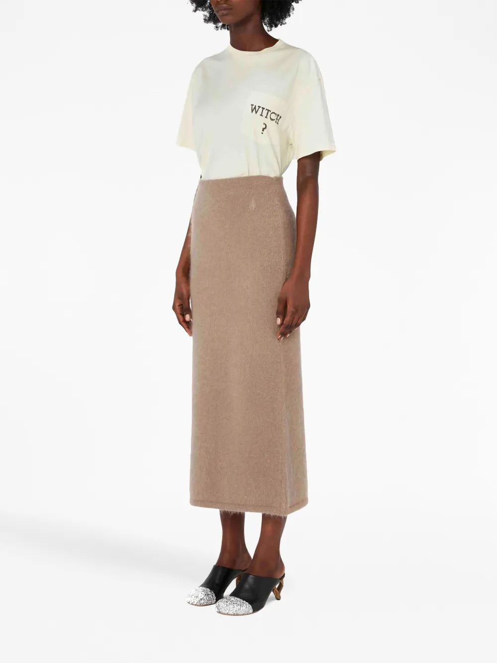 Side-Slit Tube Skirt