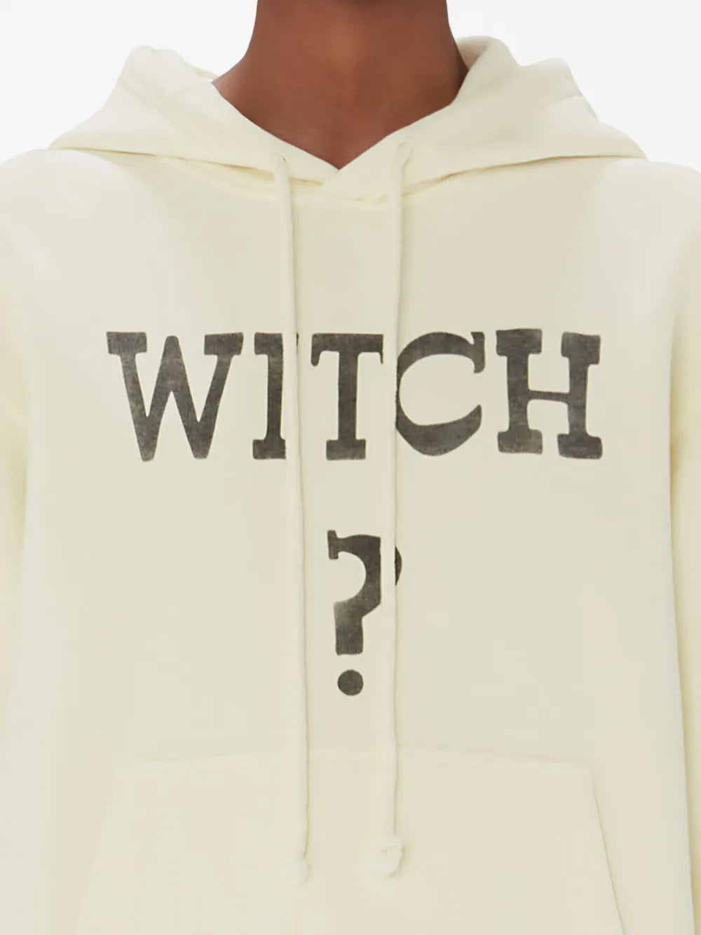 Slogan-Print Cotton Hoodie