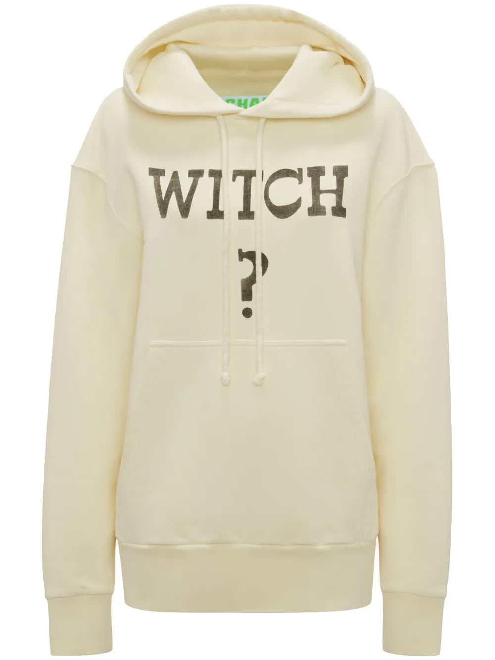 Slogan-Print Cotton Hoodie