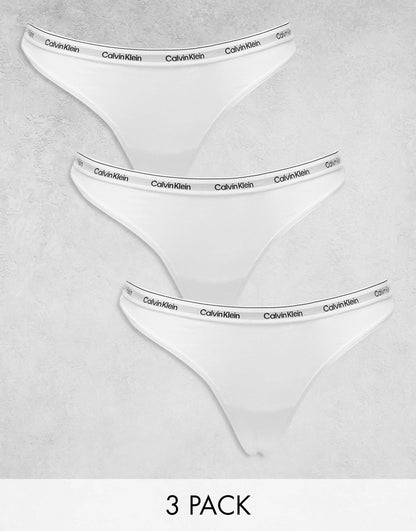 Modern Logo 3 Pack Thong