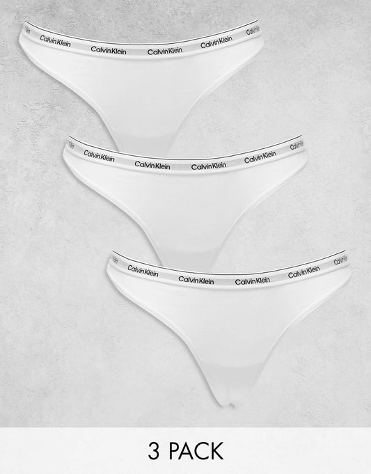 Modern Logo 3 Pack Thong