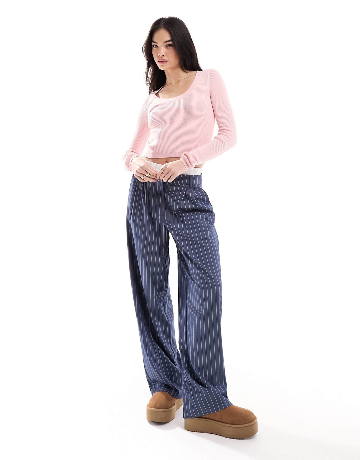 Fine Gauge Scoop Neck Jumper