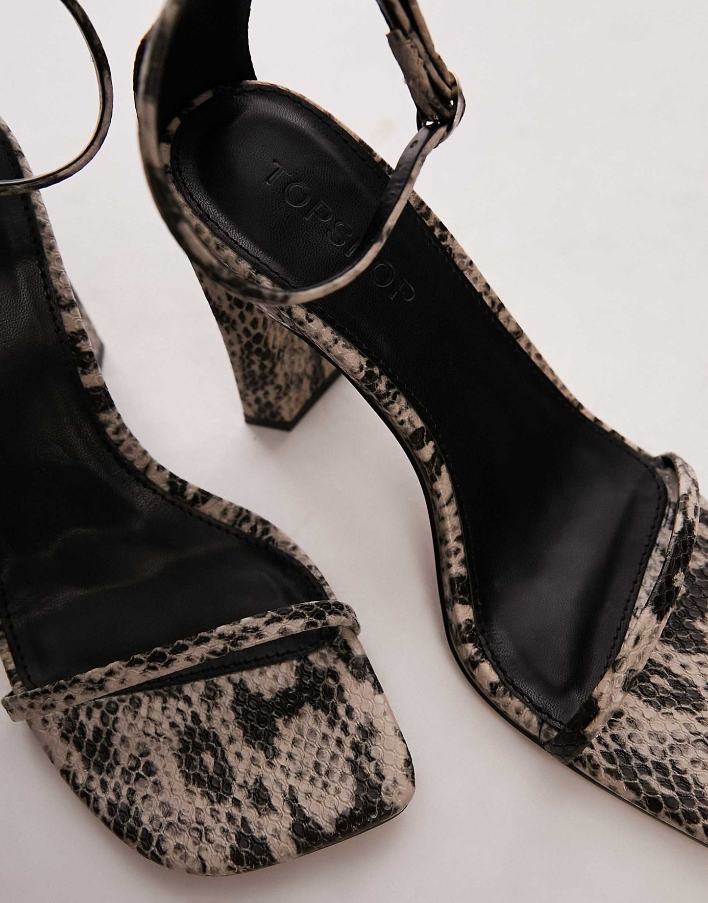 Goldie High Heeled Two Part Sandal
