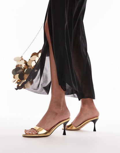 Ginny Heeled Mule