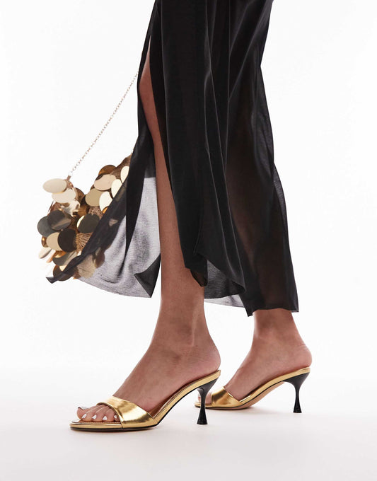 Ginny Heeled Mule