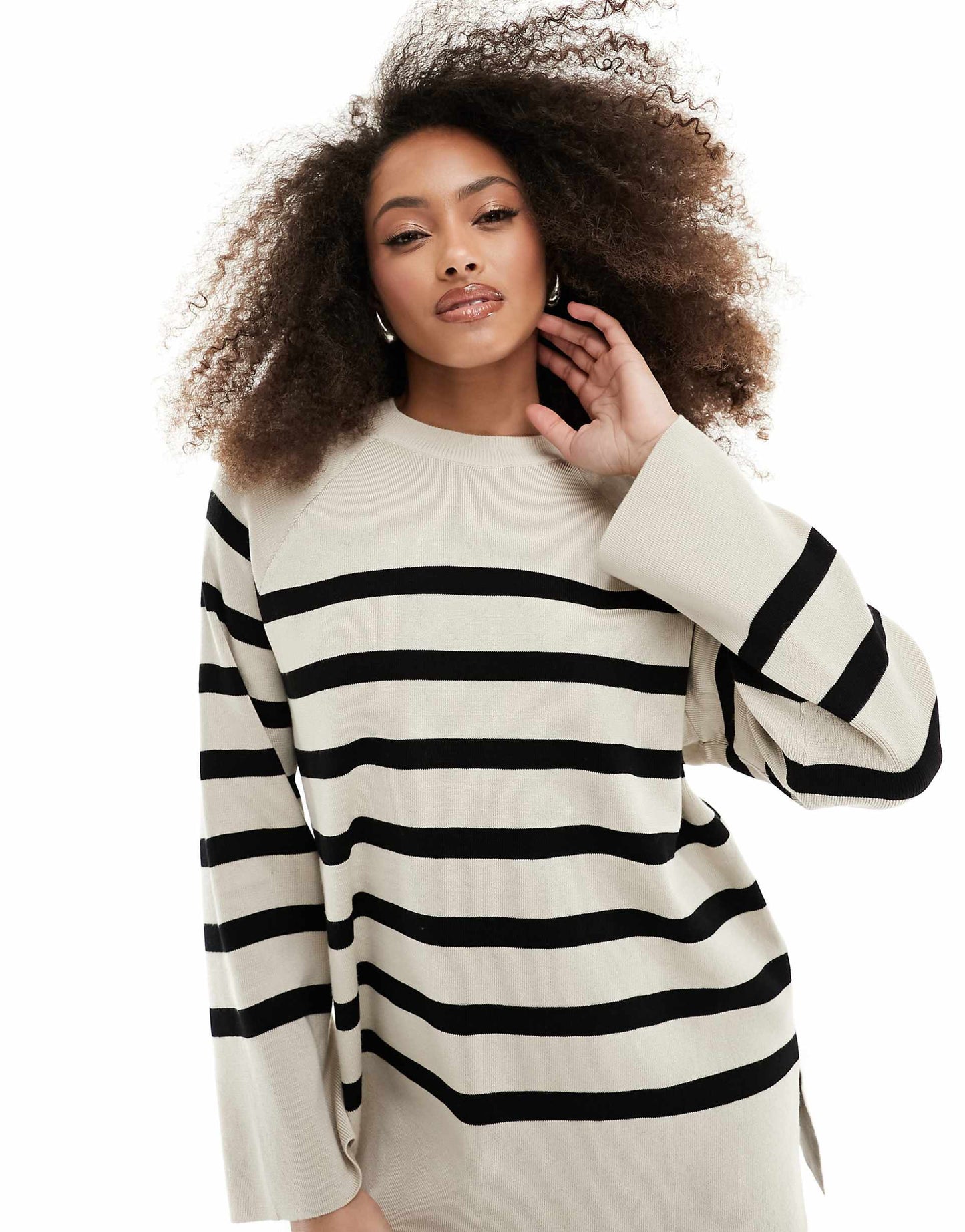 Knitted Round Neck Jumper