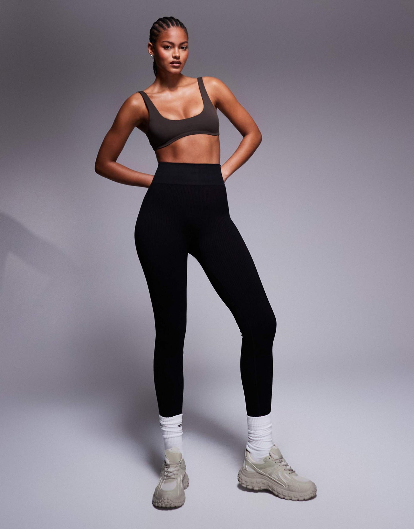 Tall Icon Seamless Rib Gym Legging