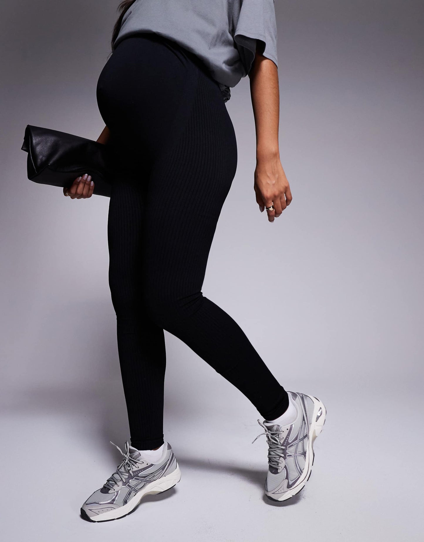 Maternity Icon Seamless Rib Gym Legging