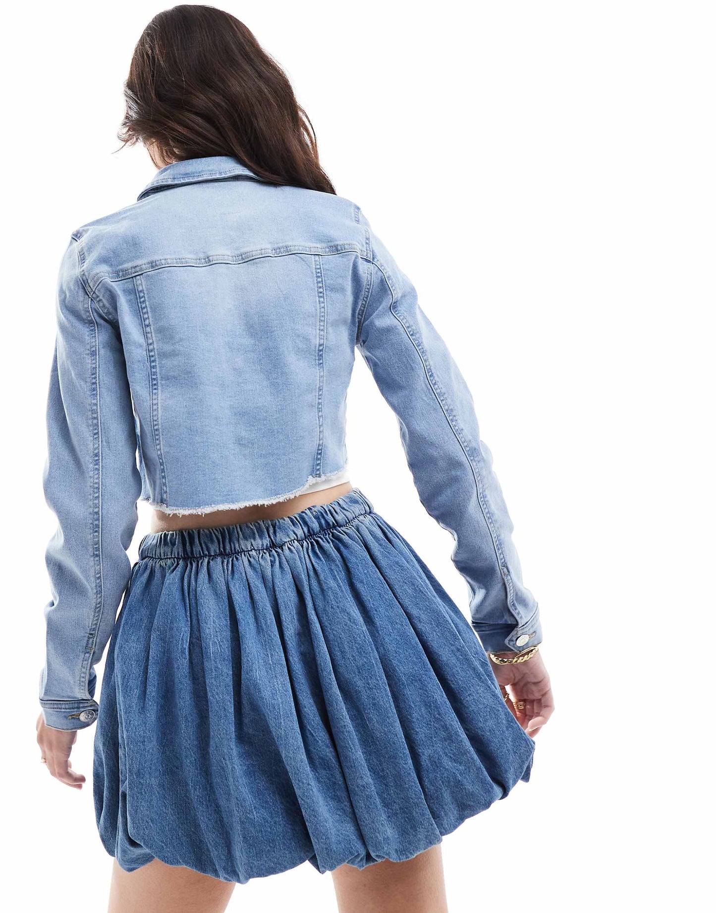 Cropped Denim Jacket
