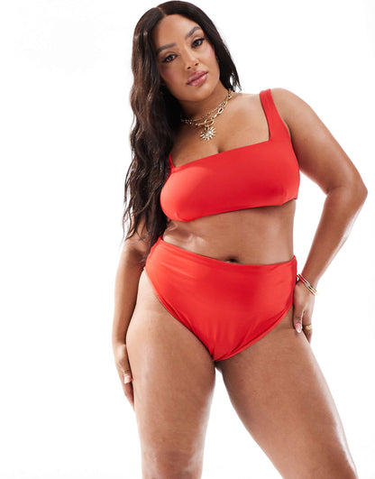 Maya Curve High Waist Bikini Bottom