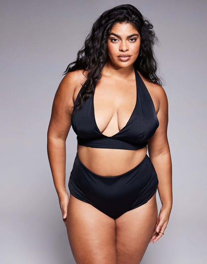 Curve Maya Mix And Match Sleek Halter Bikini Top