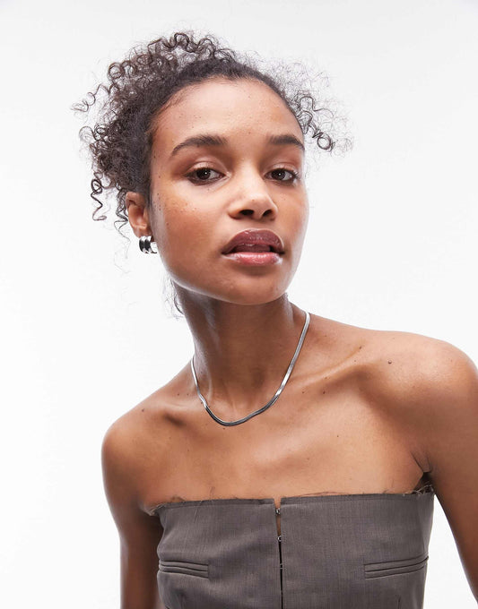 Polly Waterproof Stainless Steel Snake Chain Necklace